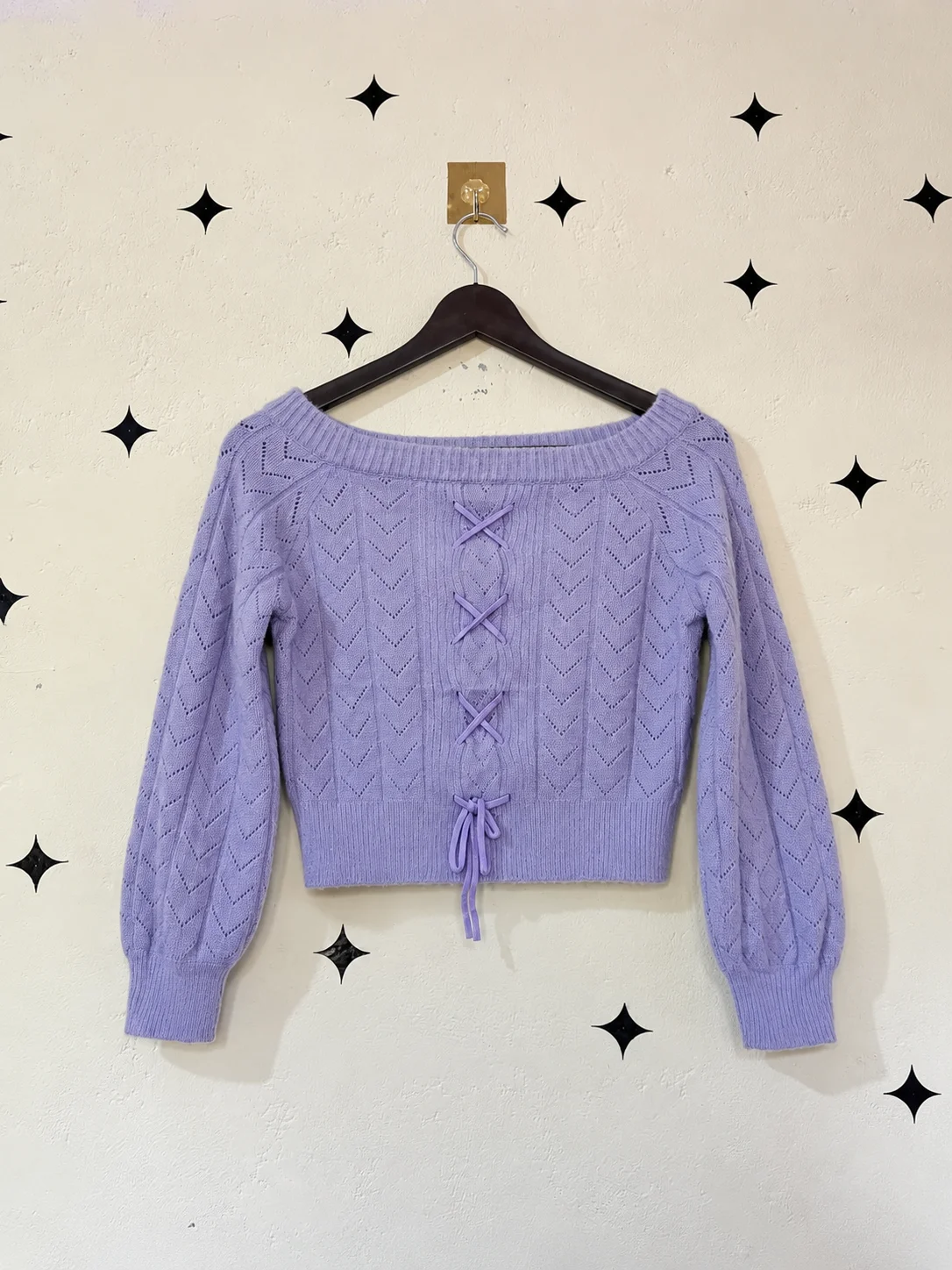 Lilac Knit Sweater