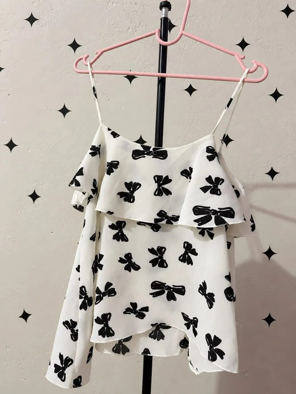 Bow Print Top