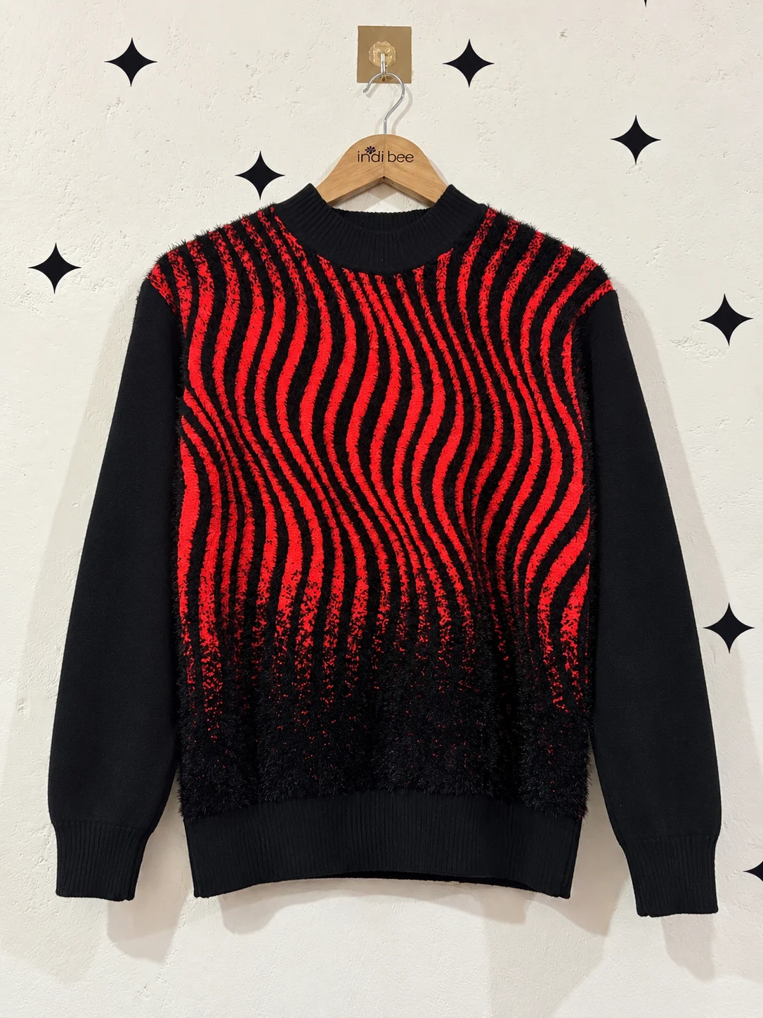 Black Red Sweater