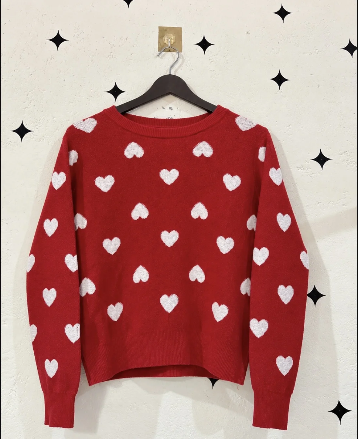 Red Heart Sweater