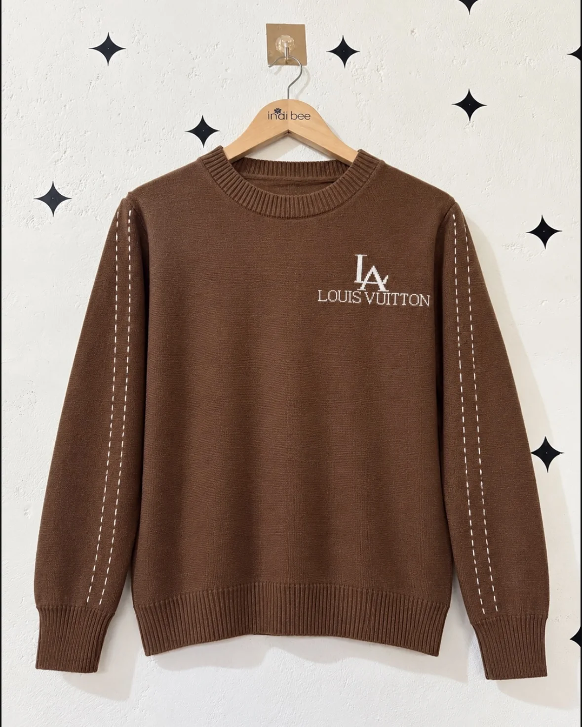 Brown Knit Sweater