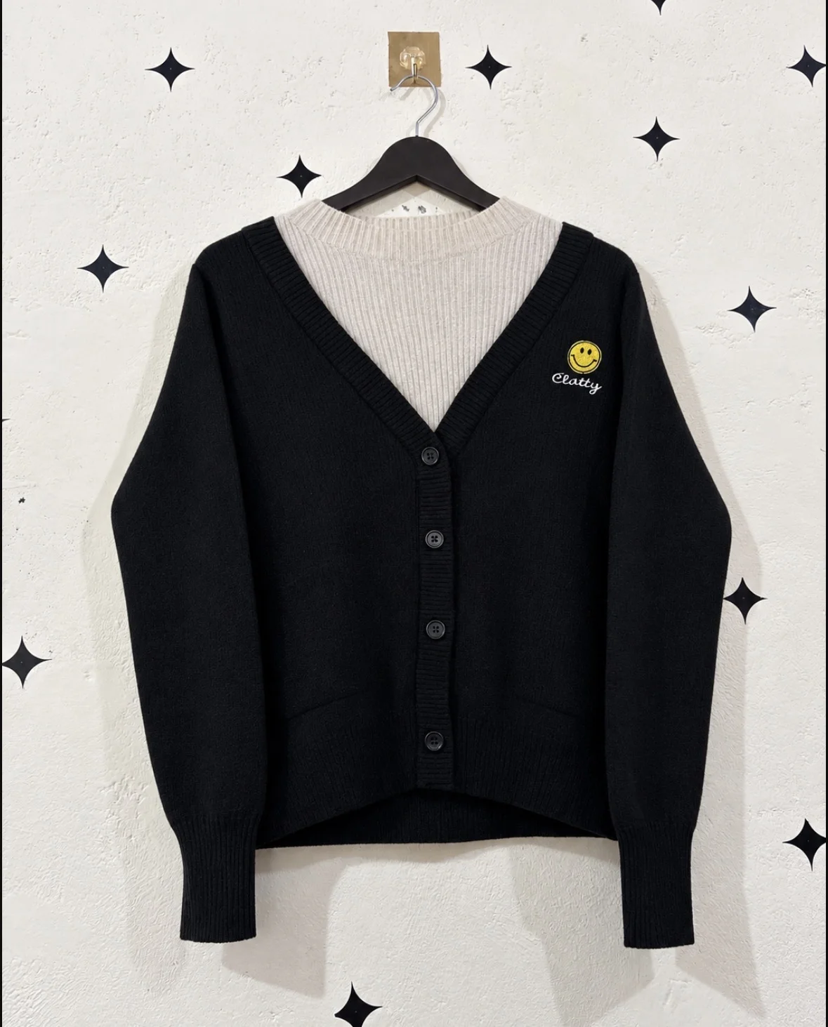 Black Knit Sweater