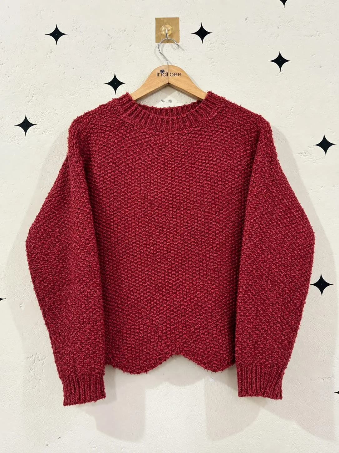 Red Knit Sweater