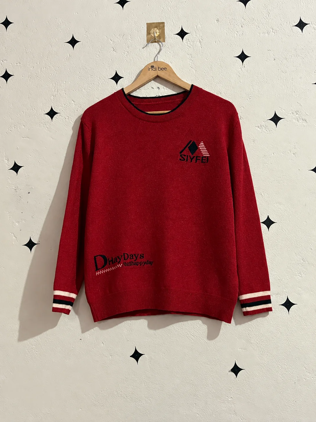 Red Knit Sweater