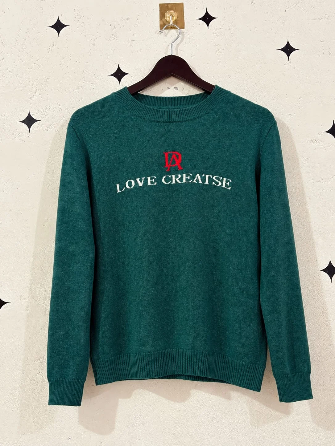 Green Knit Sweater