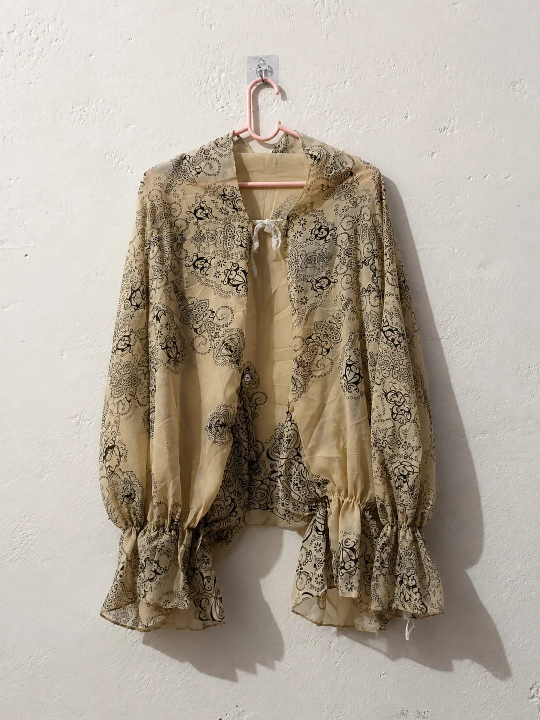 Vintage Floral Puff-Sleeve
