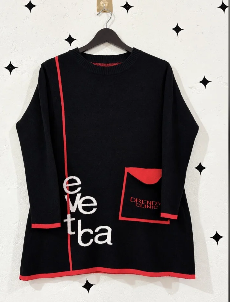Black Knit Sweater