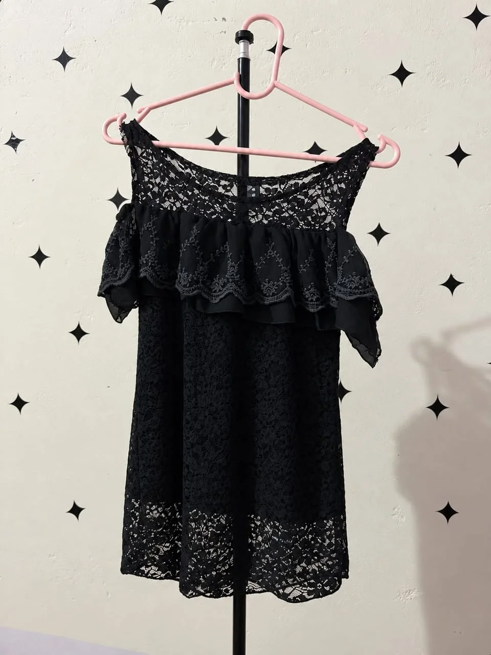Black Lace Top