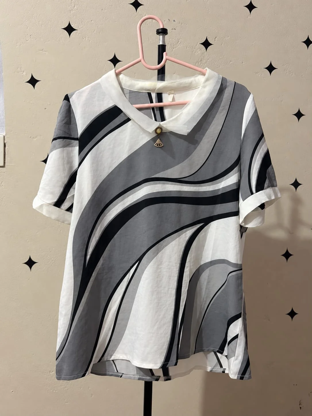Abstract Print Top