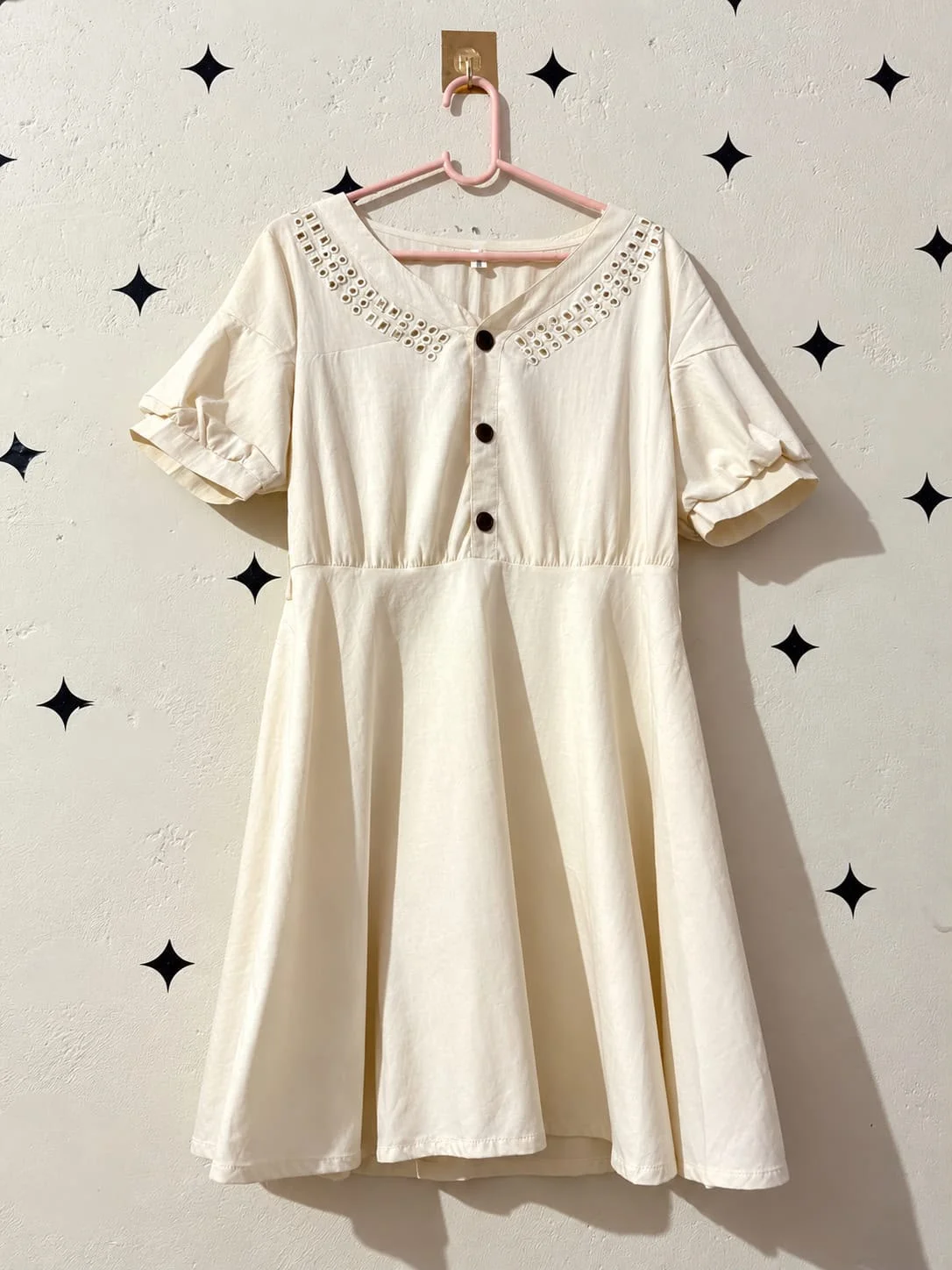 Ivory Cotton Dress
