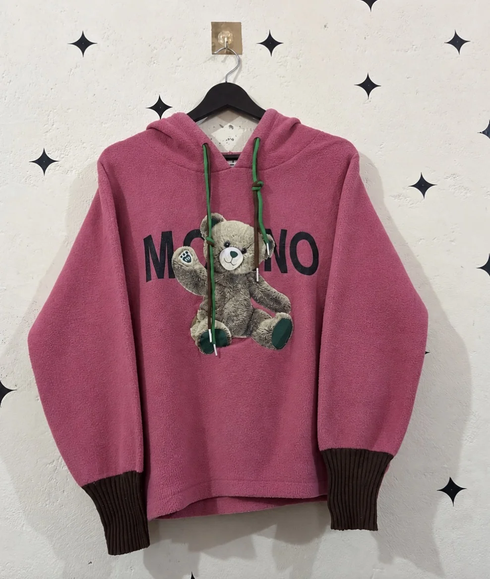 Pink Teddy Hoodie