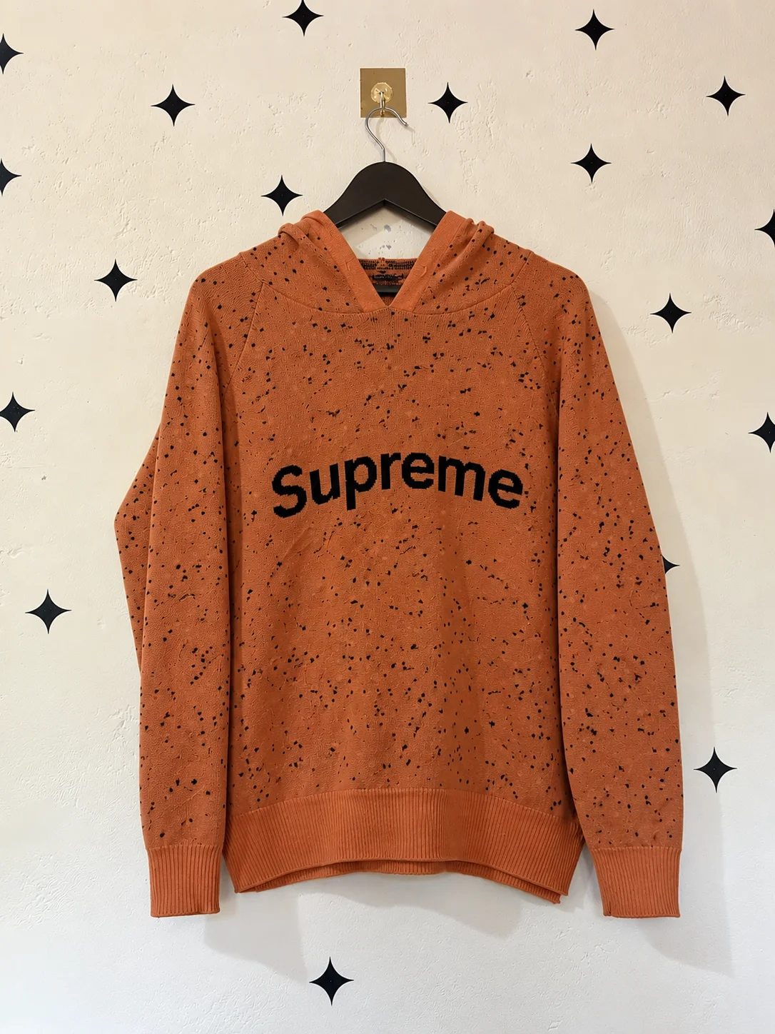 Orange Knitted Sweater