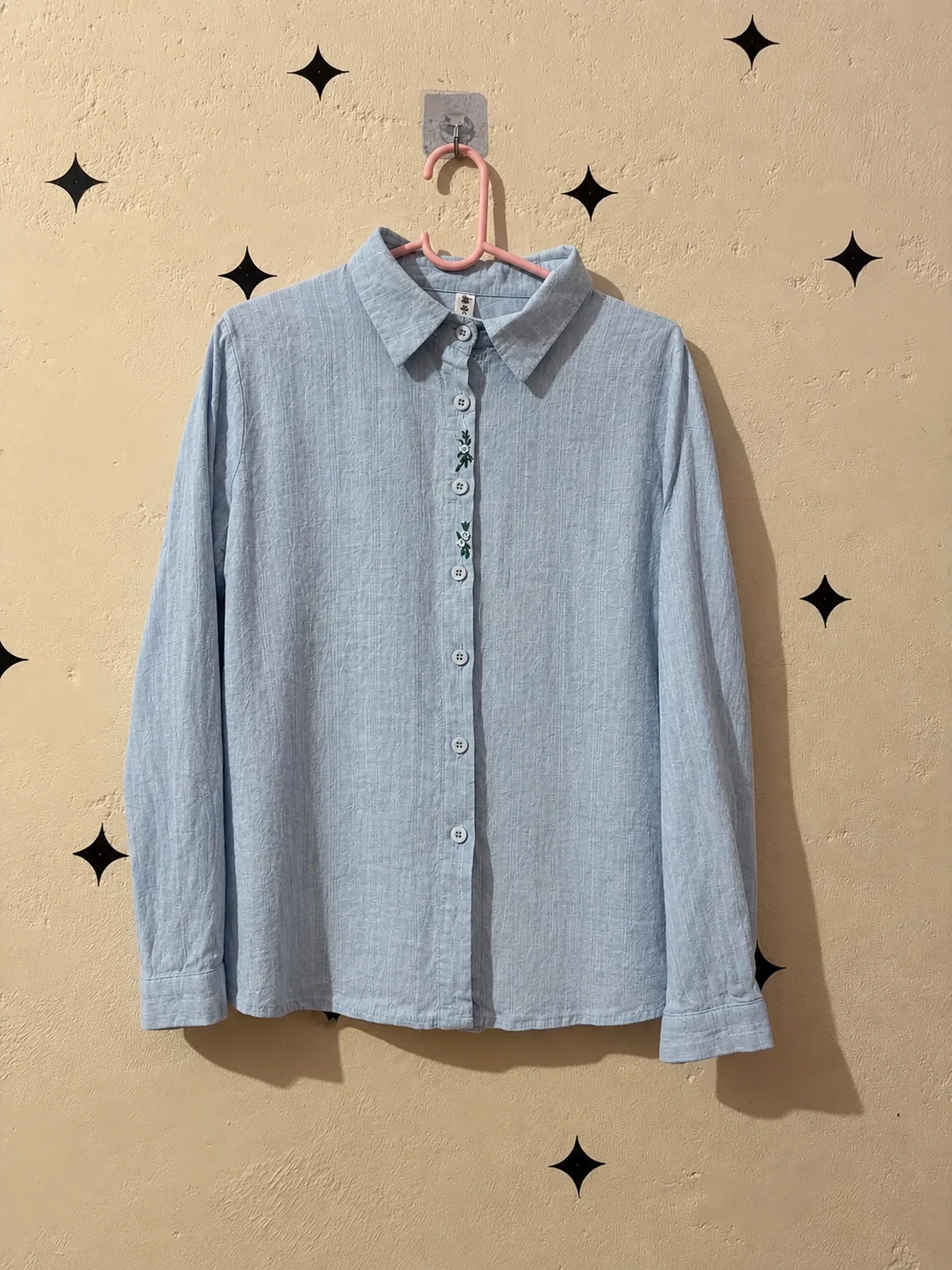 Blue Cotton Top