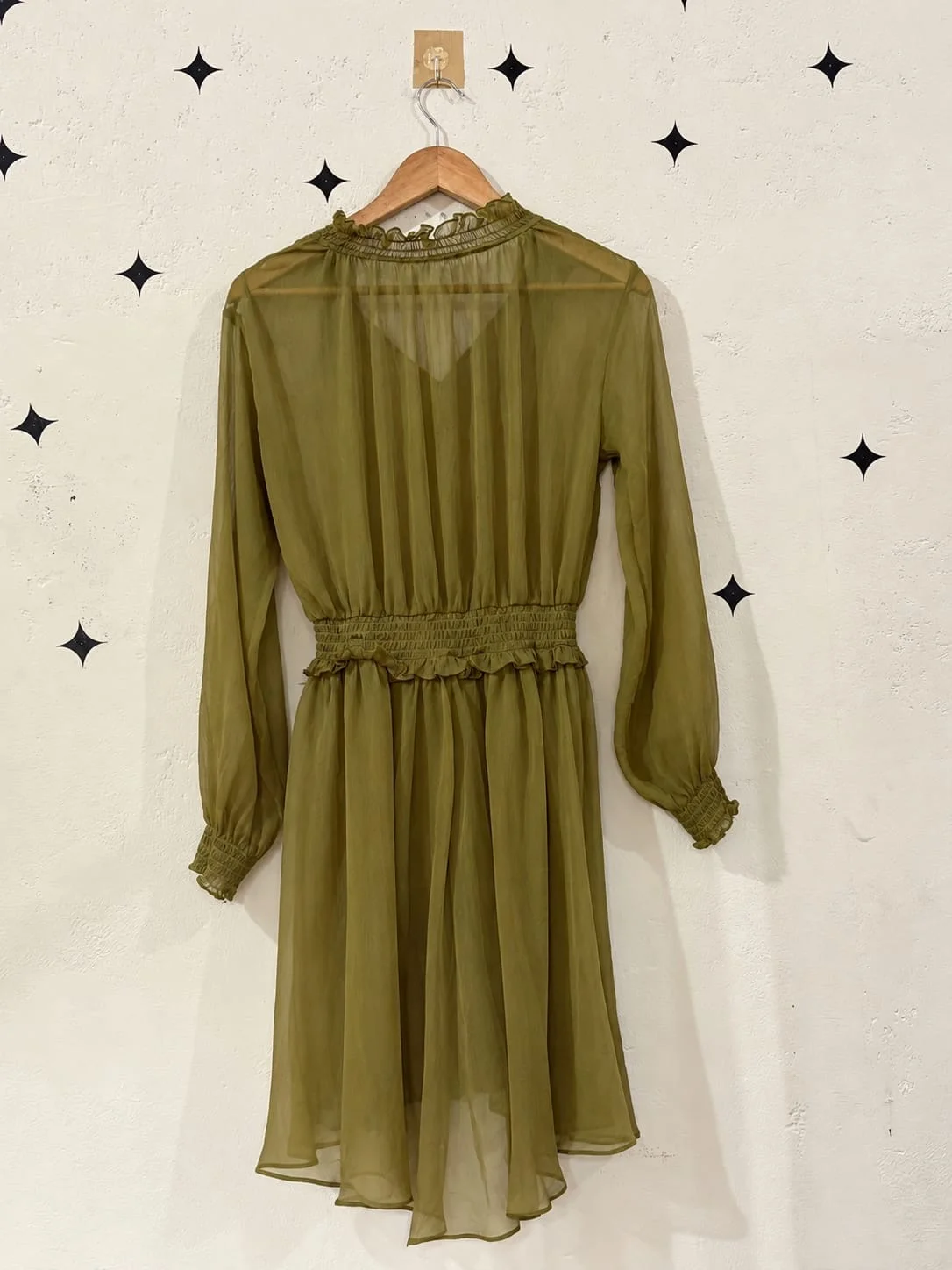 Olive Green Dress